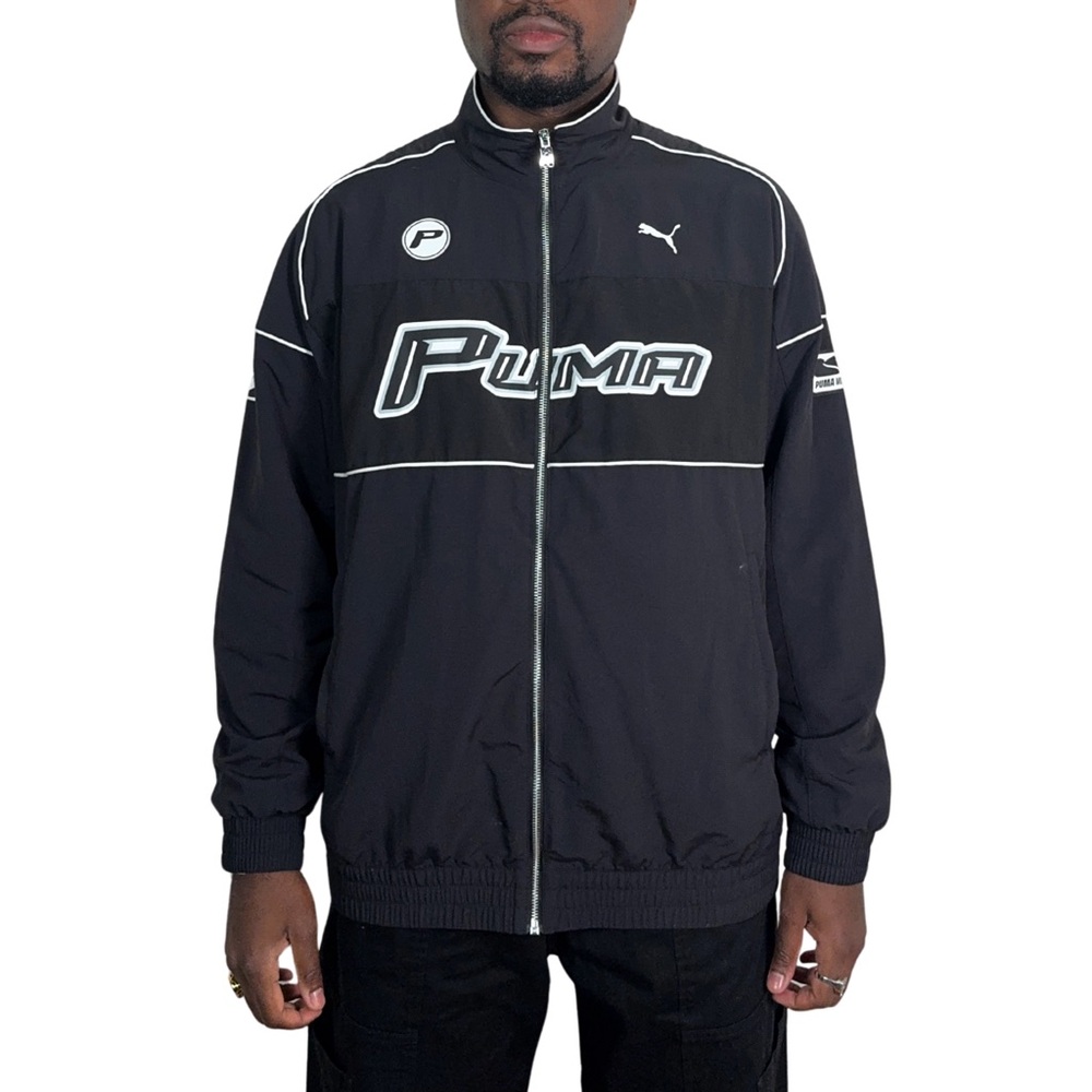 Puma Men's Black Track Jacket